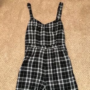 Checkered jumpsuit